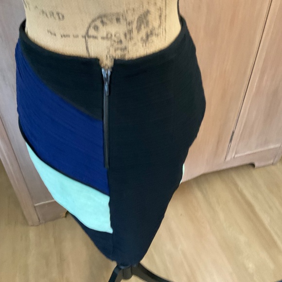 Maeve for Anthropologie color block skirt SZ 0 - Picture 13 of 15